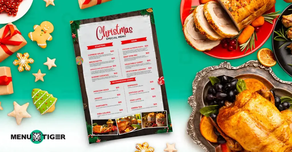 30 Small Christmas Dinner Menu Ideas For Your Restaurant