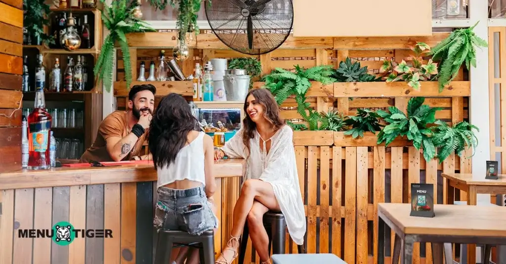 Eco friendly restaurant header