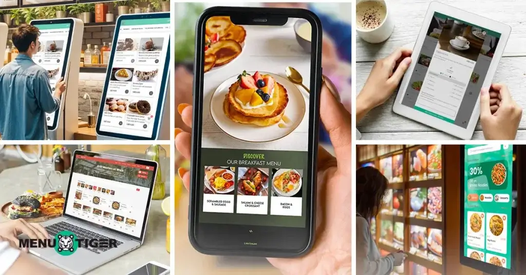 Digital Menu samples