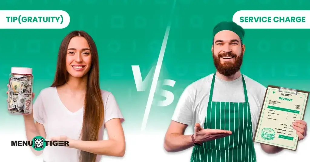 Service charge vs tip