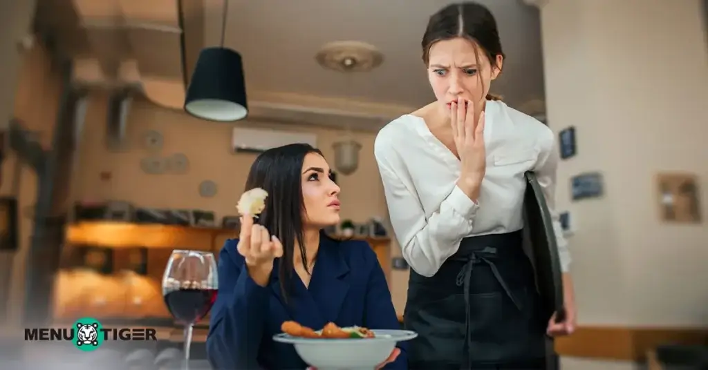waiter service mistakes