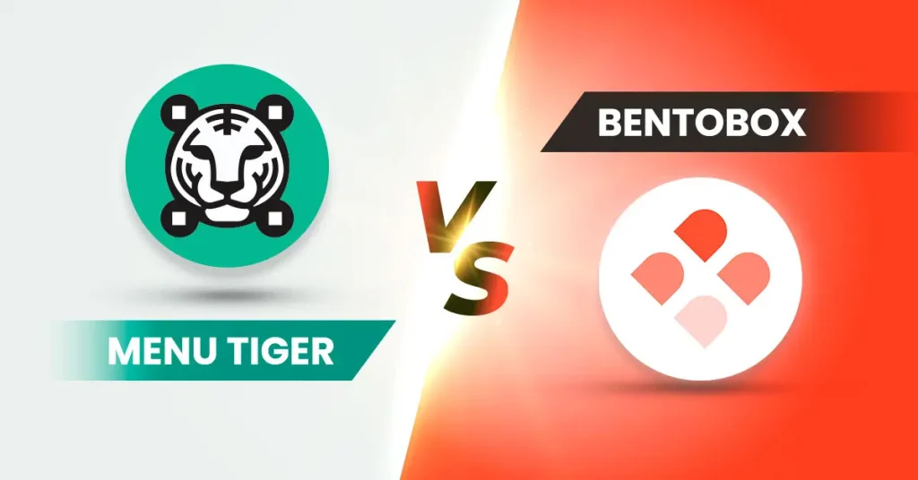A side-by-side comparision betwen MENU TIGER and BentoBox